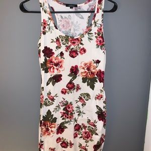 White body con dress